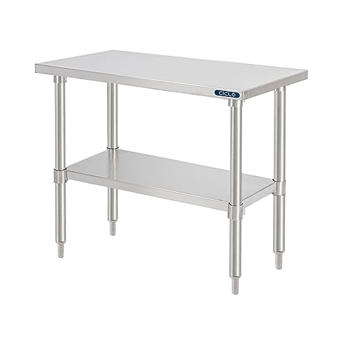 【吉道通販 】ステンレス 作業台 業務用 調理台 日本製 W90×H80×D45cm ステンレス調理台 業務用キッチン 調理作業台 厨房作業台 作業テーブル 業務用作業台 業務用ステンレス作業台 キッチン作業台 [kot2ba-9045]